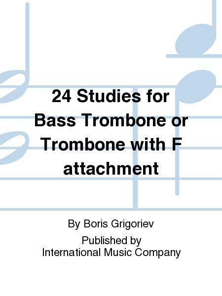 24 Studies with F attachment (OSTRANDER)