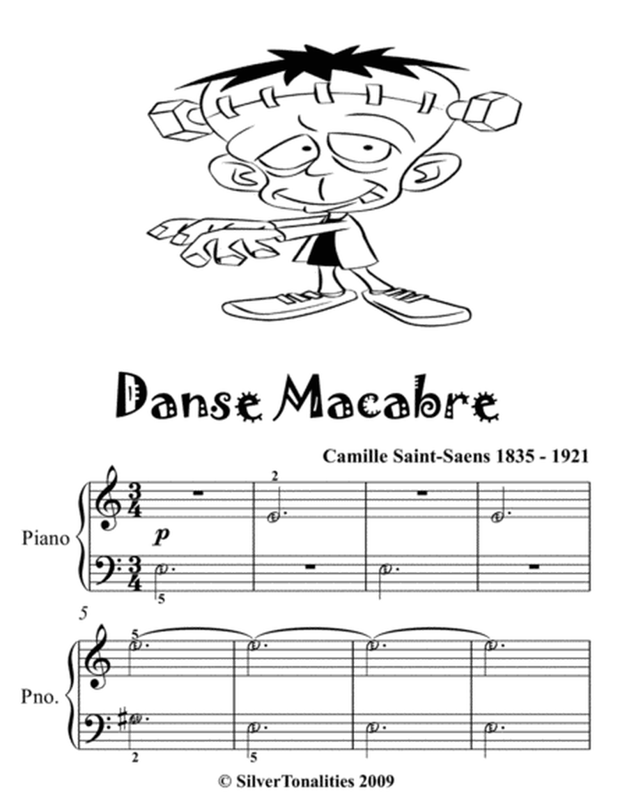 Danse Macabre Easy Piano Sheet Music 2nd Edition