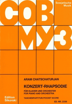 Book cover for Concerto Rhapsodie