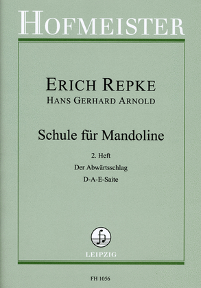 Book cover for Schule fur Mandoline, Heft 2