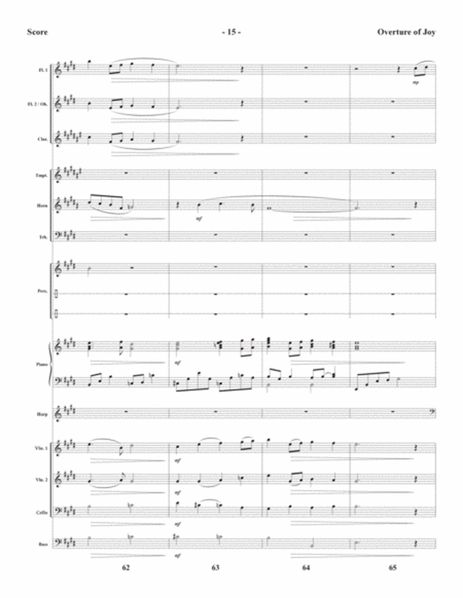 A Weary World Rejoices (A Chamber Cantata For Christmas) - Full Score