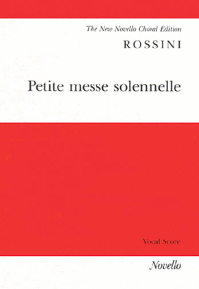 Book cover for Petite Messe Solennelle