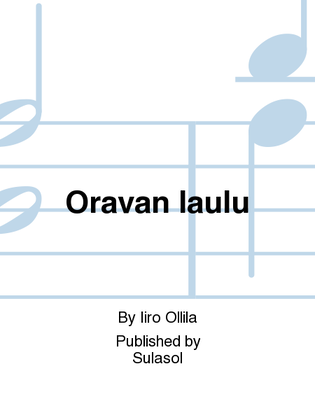 Book cover for Oravan laulu