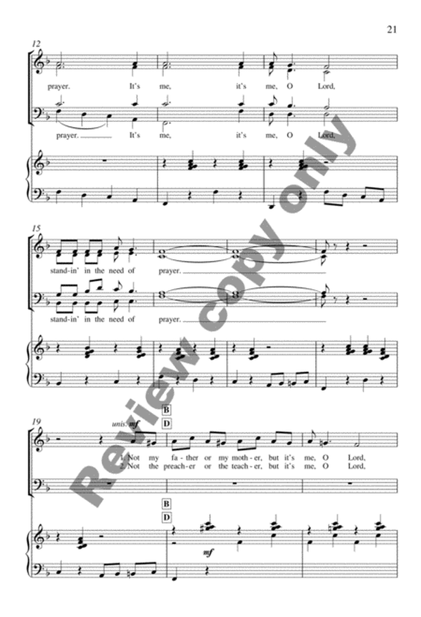 Three Folk Hymns (Complete Piano/Choral Score) image number null