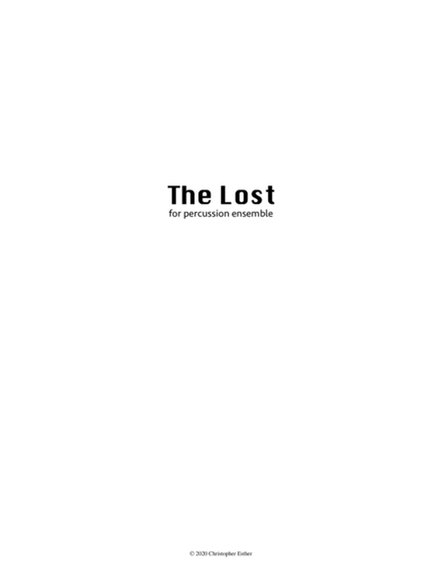 The Lost (Percussion Show) image number null