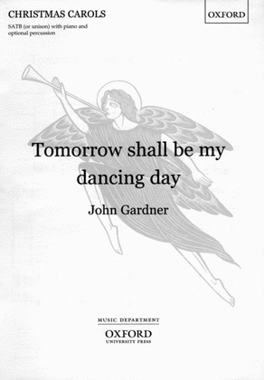 Book cover for Tomorrow shall be my dancing day