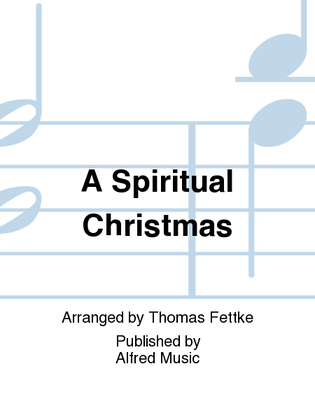 Book cover for A Spiritual Christmas