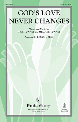 Book cover for God's Love Never Changes