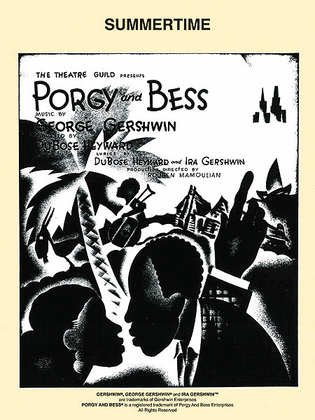 Book cover for Summertime (from Porgy and Bess)