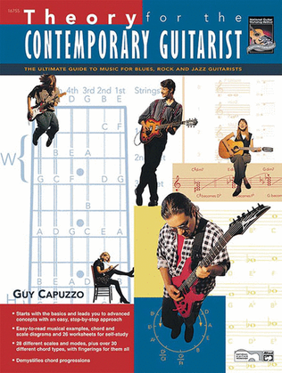 Book cover for Theory for the Contemporary Guitarist