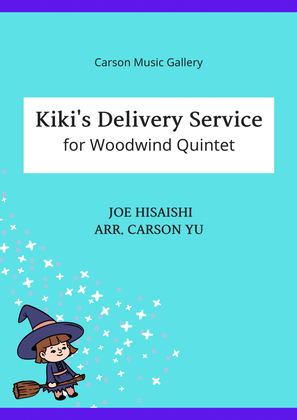 Book cover for Kiki's Delivery Service (on A Clear Day)
