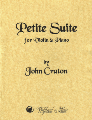 Book cover for Petite Suite for Violin and Piano