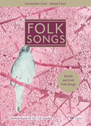 Book cover for Choral Collection Folk Songs