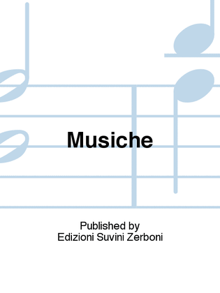 Book cover for Musiche