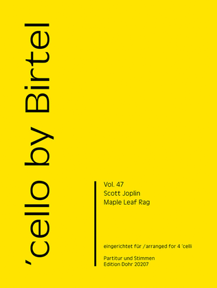 Book cover for Maple Leaf Rag (für vier Violoncelli)