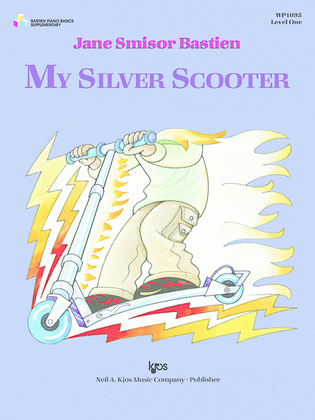 Book cover for My Silver Scooter