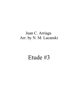 Book cover for Etude #3