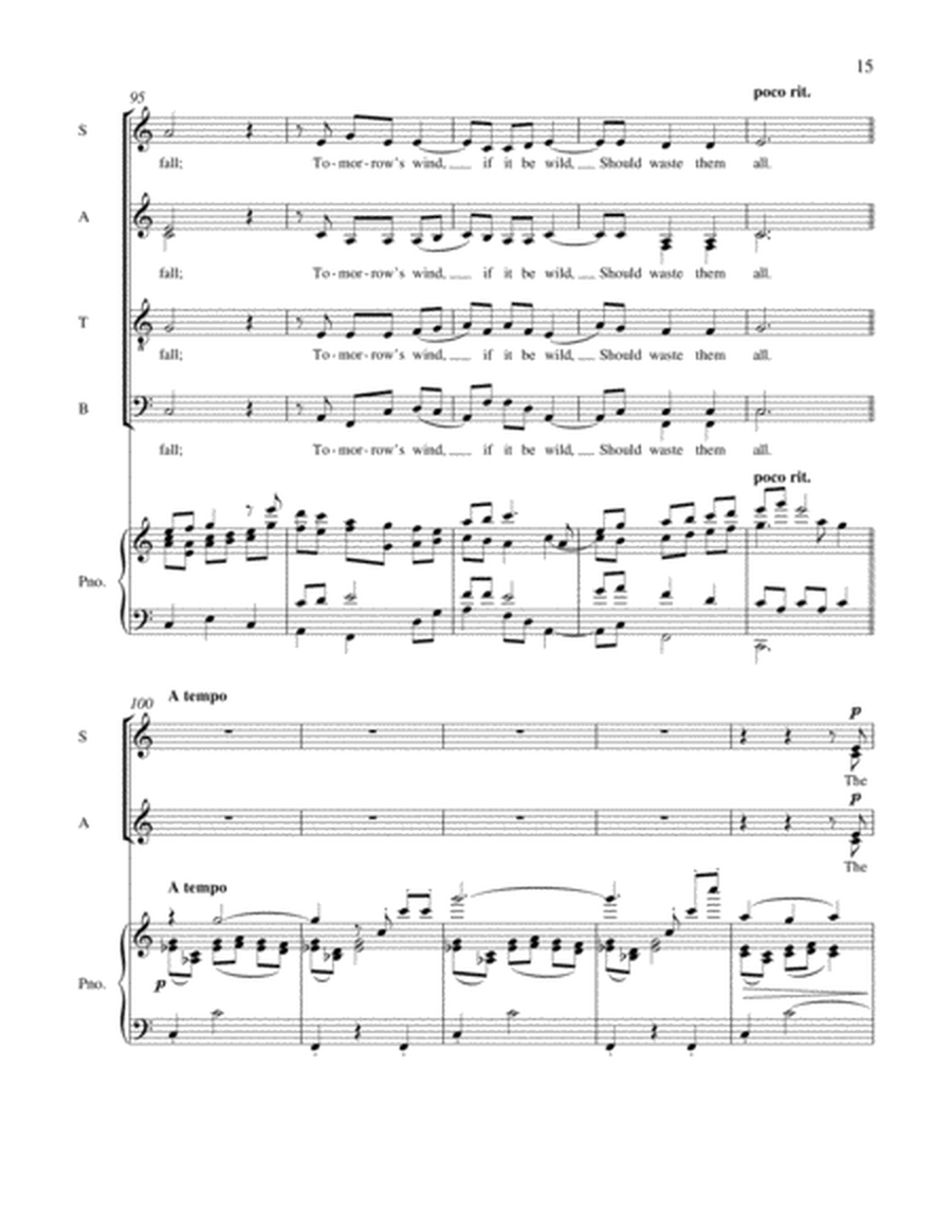 The Seasons (String Quartet Version Piano/Choral Score)