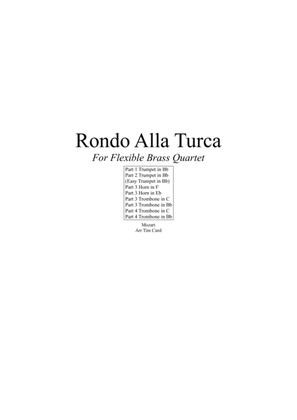 Rondo Alla Turca. For Flexible Brass Quartet