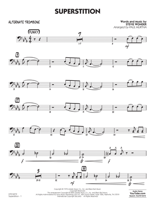 Superstition (arr. Paul Murtha) - Alternate Trombone