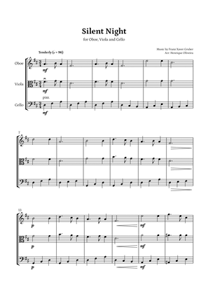 Silent Night (Oboe, Viola and Cello) - Beginner Level