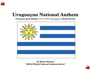 Book cover for Uruguayan National Anthem for Brass Quintet