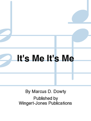 Book cover for It's Me, It's Me