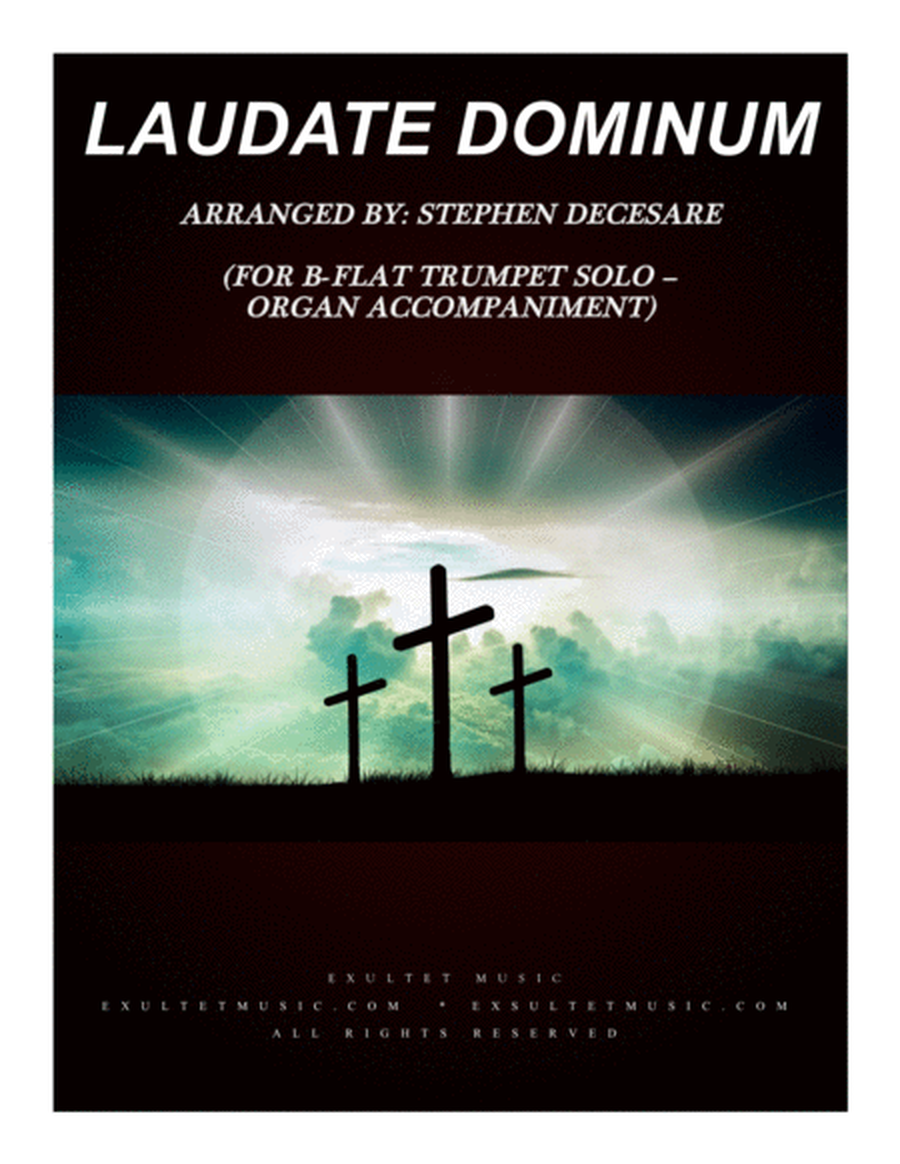 Laudate Dominum (for Bb-Trumpet Solo - Organ Accompaniment) image number null