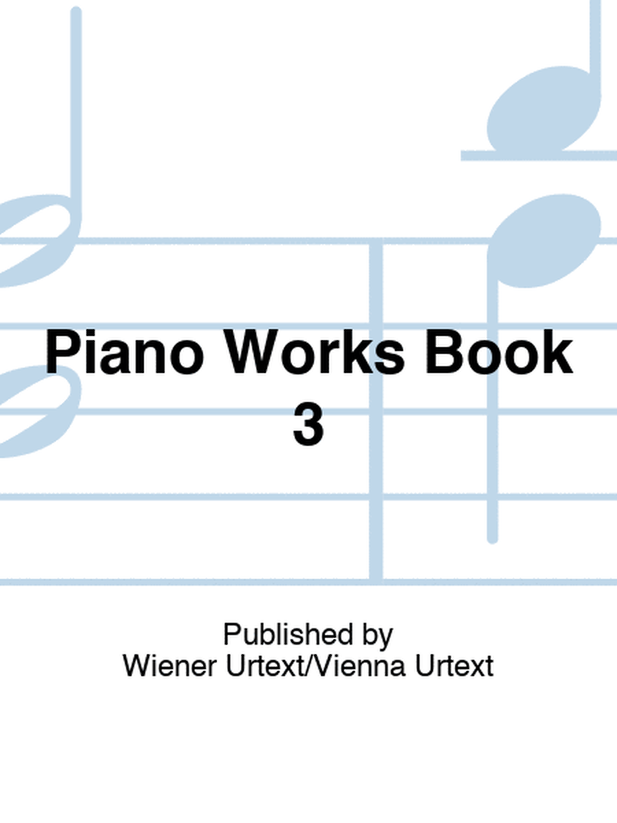 Handel - Piano Works Book 3 Selected Miscellaneous Suites