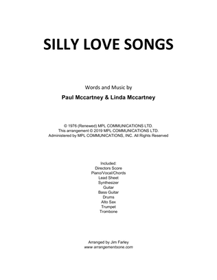 Book cover for Silly Love Songs