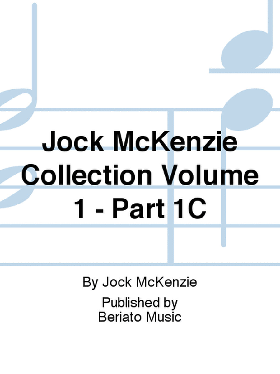 Jock McKenzie Collection Volume 1 - Part 1C