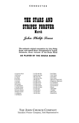 Book cover for The Stars And Stripes Forever