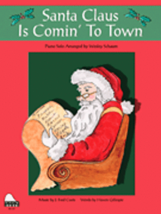 Book cover for Santa Claus Is Comin' to Town