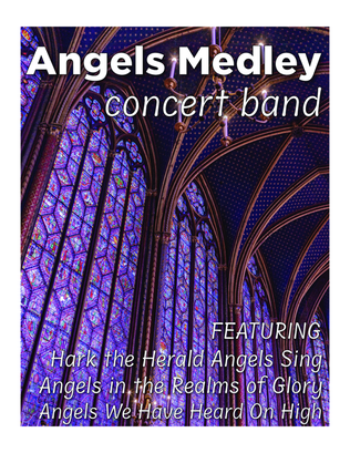 Book cover for Angels Medley - for concert band