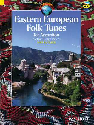 Book cover for Eastern European Folk Tunes for Accordion
