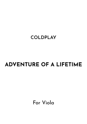 Book cover for Adventure Of A Lifetime
