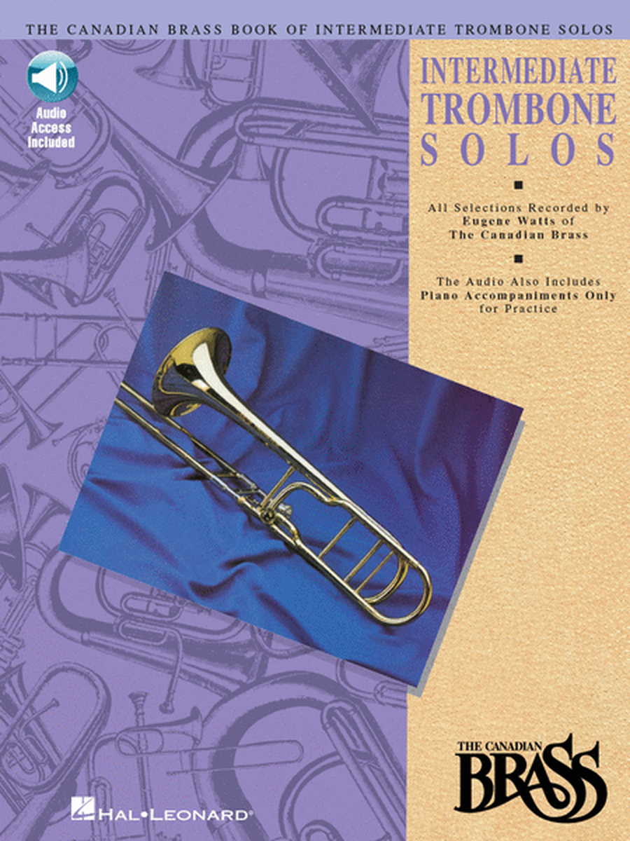 Canadian Brass Book of Intermediate Trombone Solos image number null