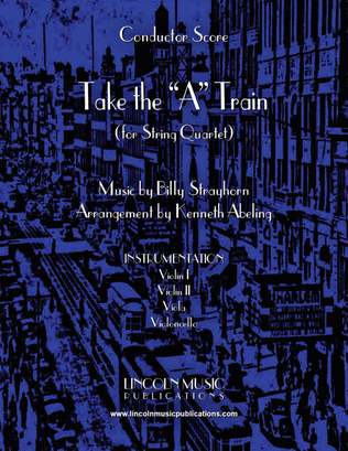 Book cover for Take The "a" Train