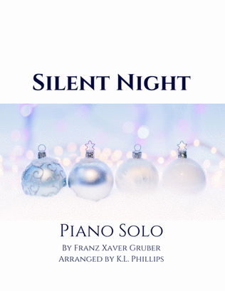 Book cover for Silent Night - Piano Solo