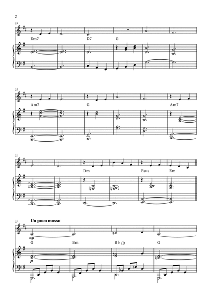 Clair de Lune - French Horn and Piano + CHORDS image number null