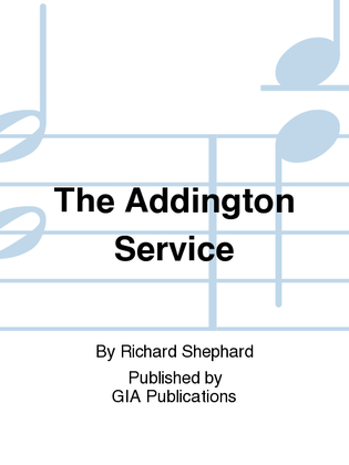 Book cover for The Addington Service