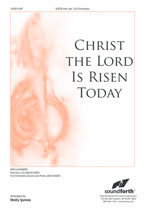 Book cover for Christ the Lord is Risen Today