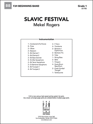 Book cover for Slavic Festival