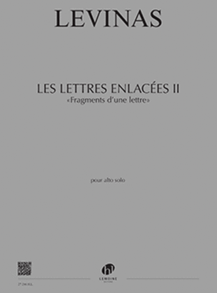 Book cover for Les lettres enlacees II