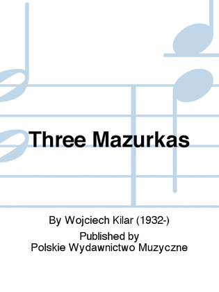 Book cover for 3 Mazurkas