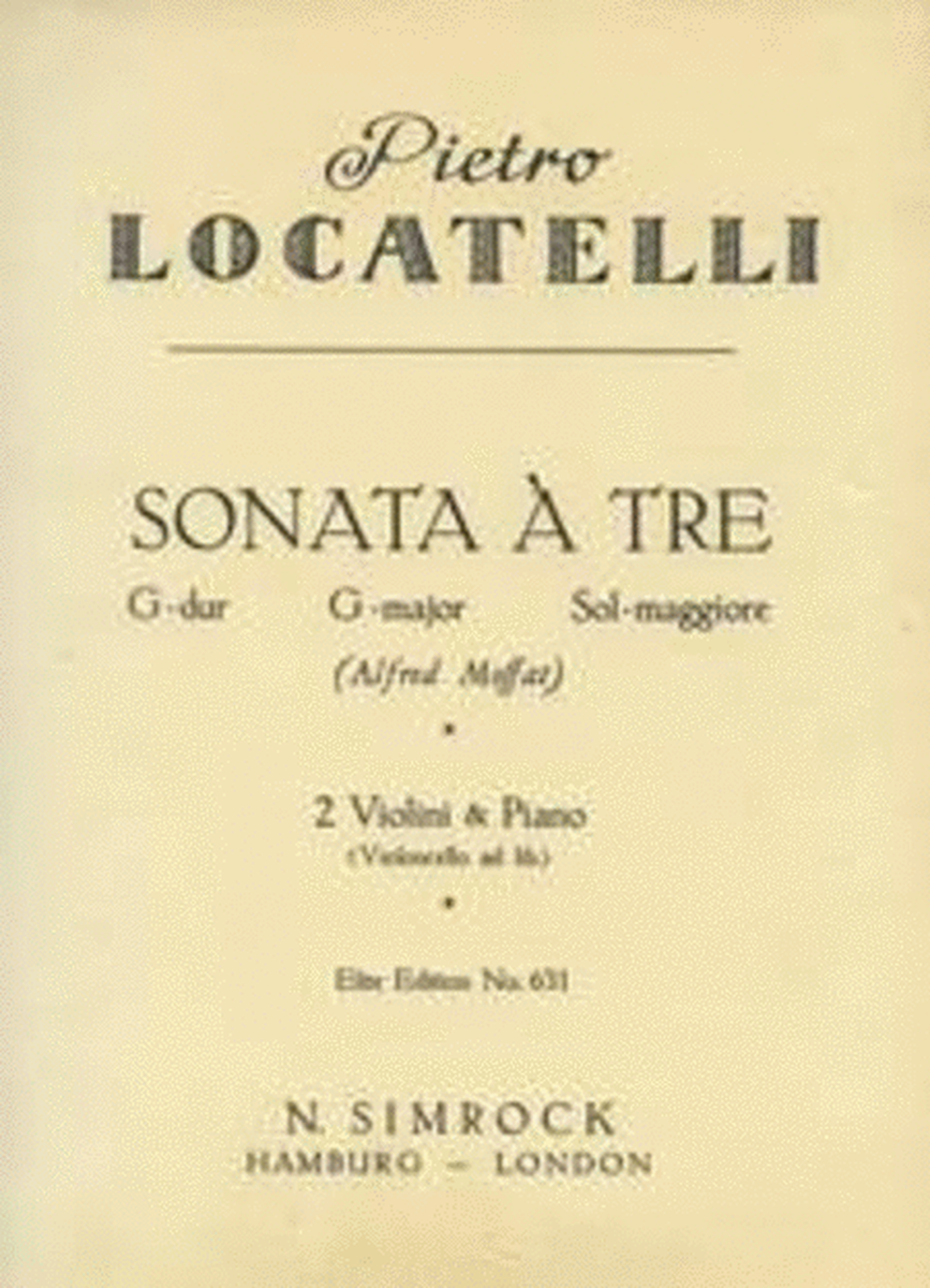 Trio Sonata in G Major