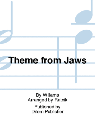 Book cover for Theme from Jaws