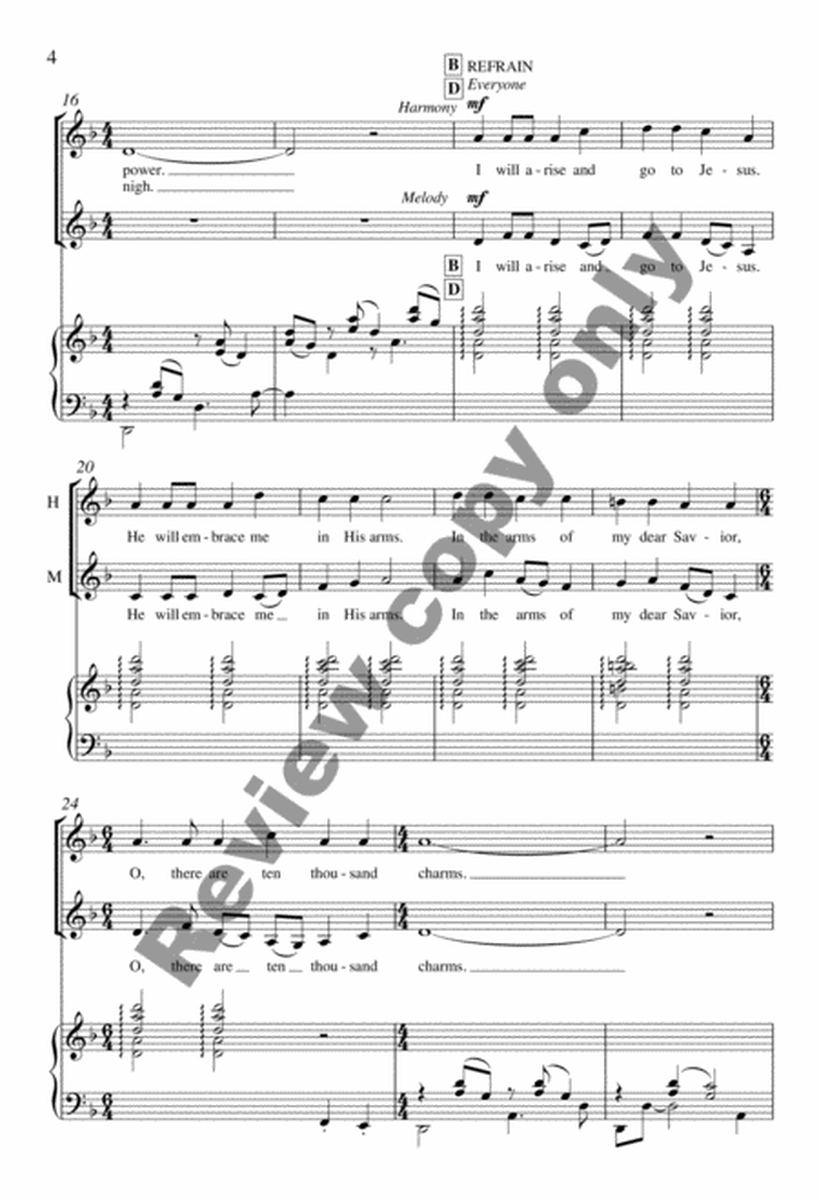 Three Folk Hymns (Complete Piano/Choral Score) image number null