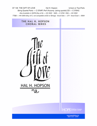 Book cover for The Gift of Love