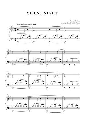 Silent Night - Piano Score